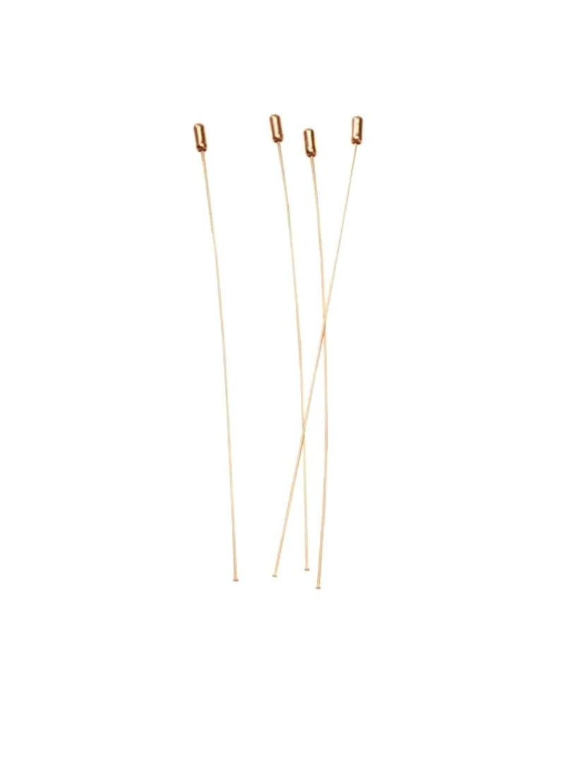 Hat Pins Gold 6 inch 12 pieces - Image 2