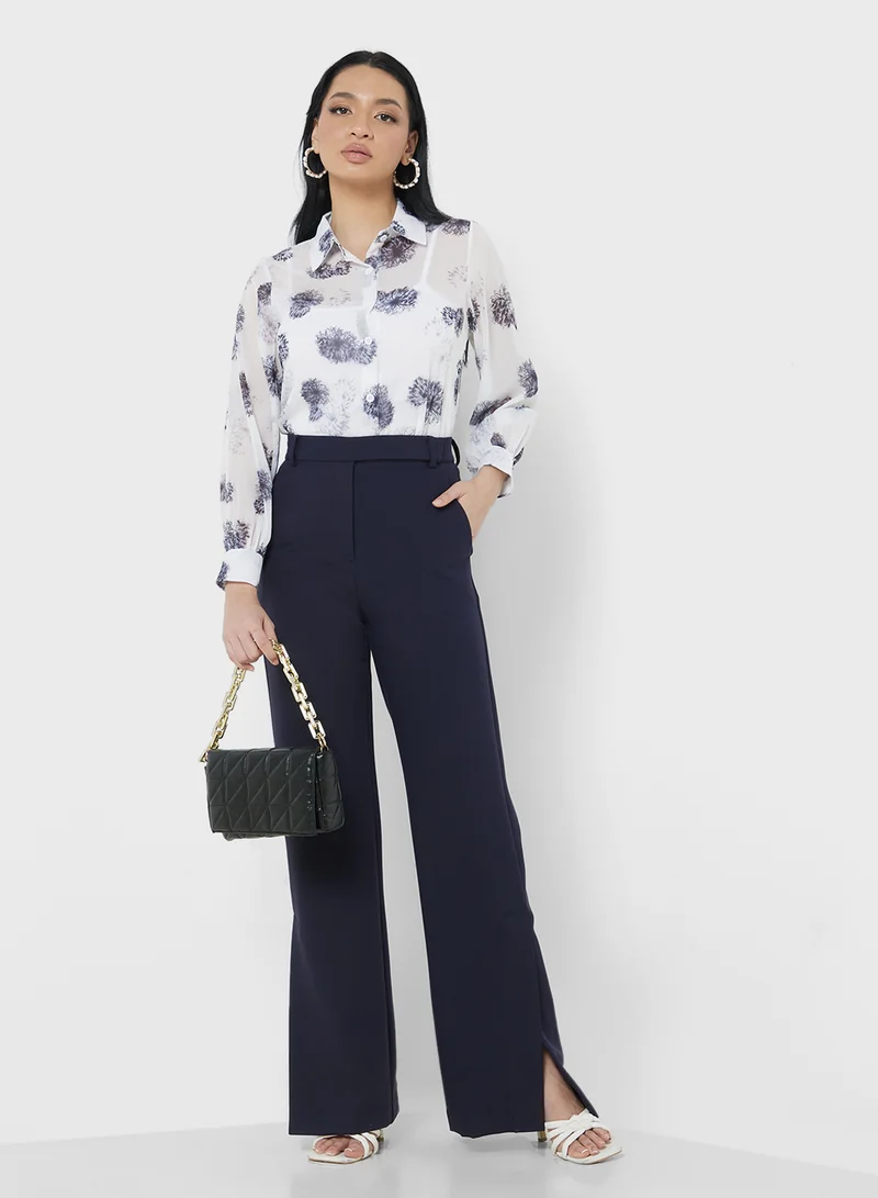 ايلا Floral Print Shirt