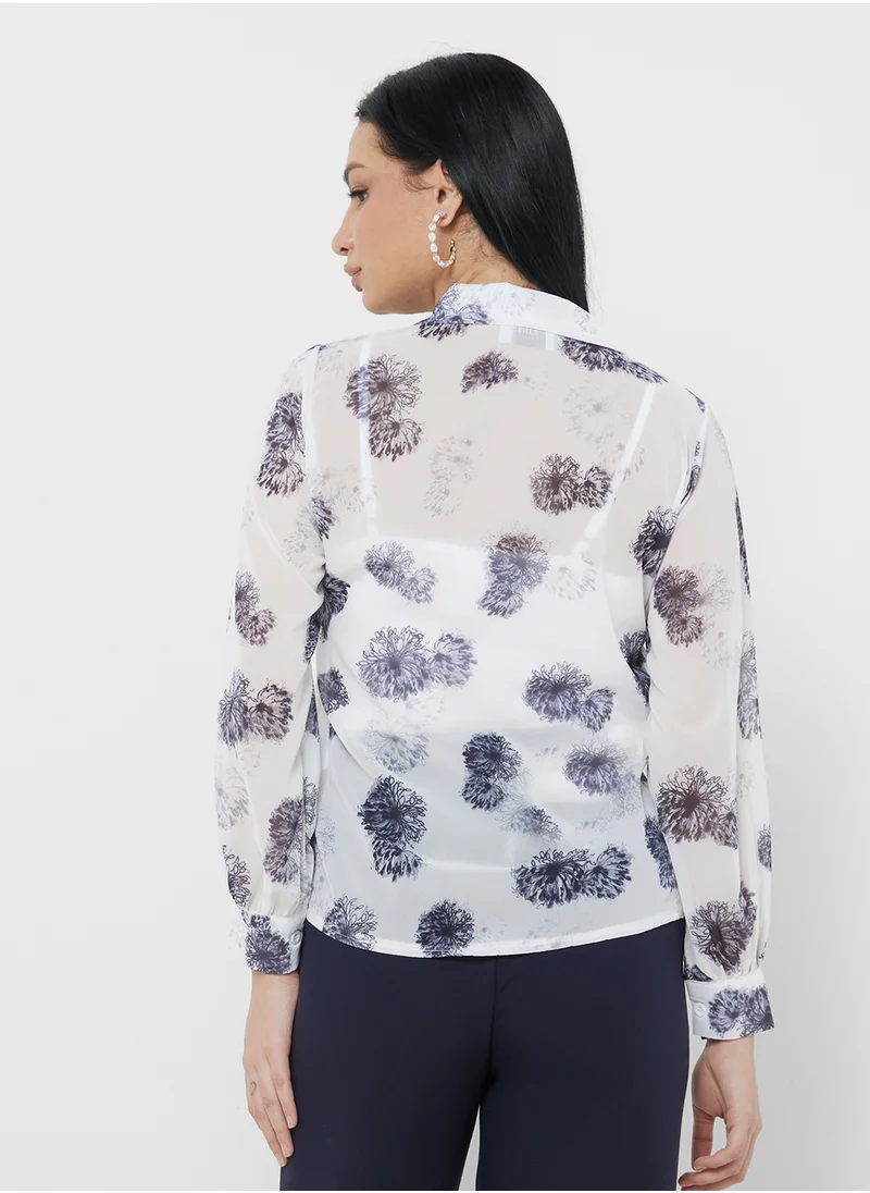 ELLA Floral Print Shirt