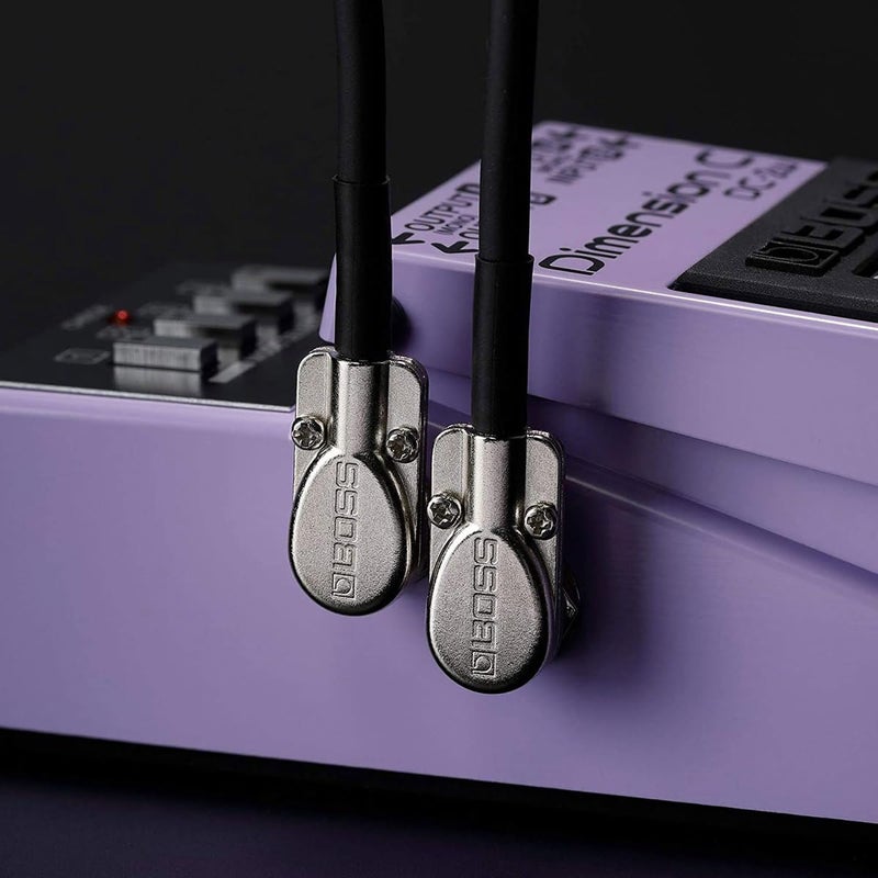 BOSS BPC-8 â€“ 8in/20cm Length â€“ Space-Saving Pedal Patch Cable with Slimline Pancake Plugs for pedalboards - Image 5