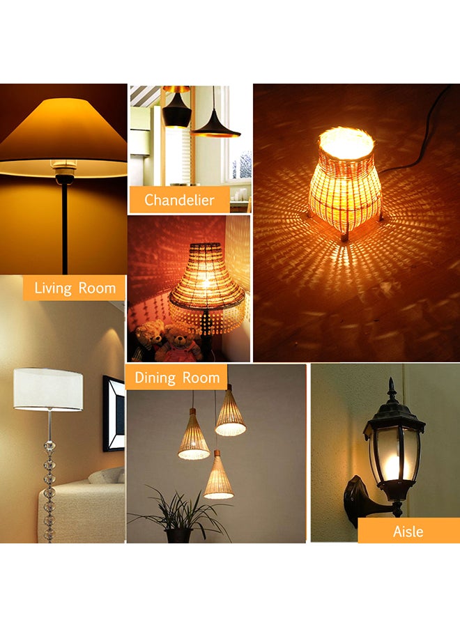 5-Piece AC 220-240V 5W LED 45W Halogen Bulb Set Multicolour 0.079kg - Image 3