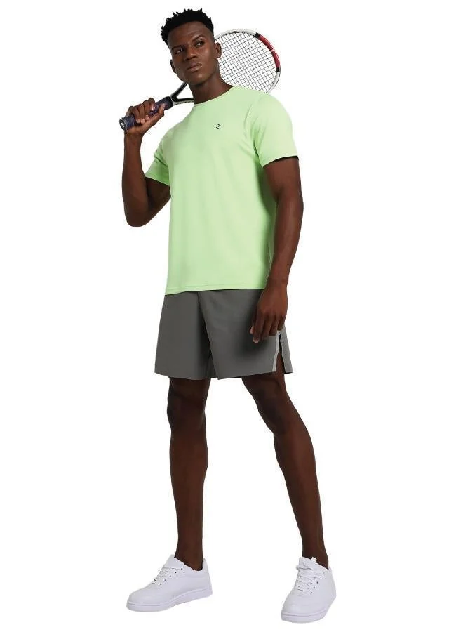 ZAECY Men's Crew Neck Tennis T-shirt