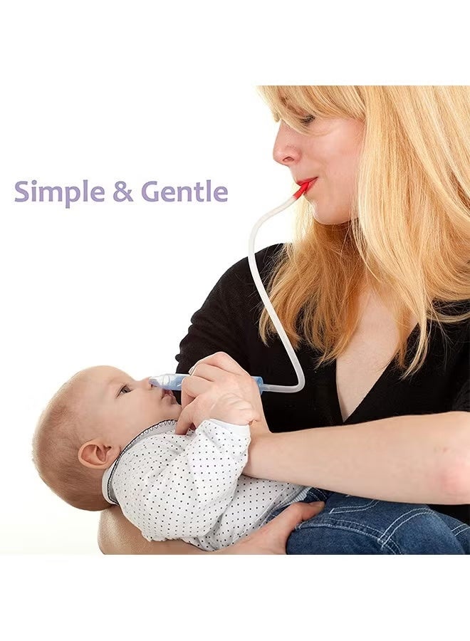 Nosefrida Baby NoseFrida SnotSucker for Baby, Nasal Aspirator for Baby, Nose Sucker Baby Nasal Aspirator for Baby, Congestion Relief with 24 Extra Hygiene Filters - Image 2