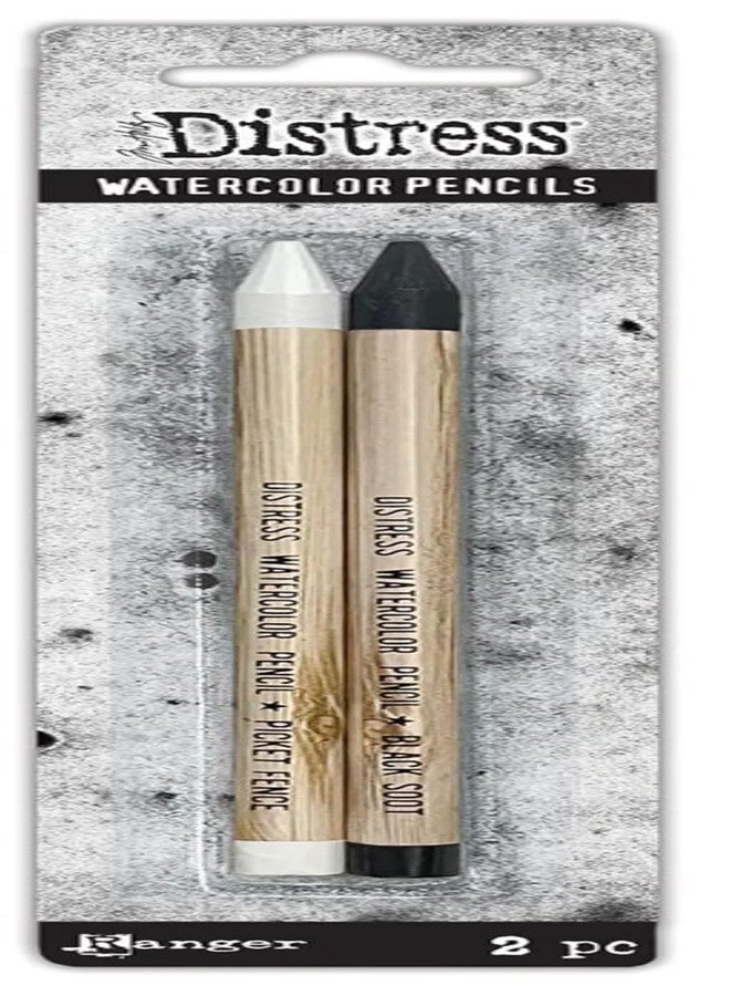 Ranger Ink Bundle - Tim Holtz Distress ALL available Watercolor Pencils 75 total. Sets 1, 2, 3, 4, 5, and 6. Plus the additional 3 colors: Black Soot, Picket Fence and Scorched Timber. - Image 4