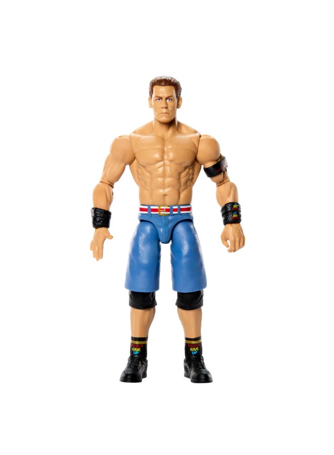 WWE Mattel WWE John Cena Action Figure, Main Event Series #165, 6-inch Collectible Superstar with 14 Articulation Points & Life-Like Look ​ - Image 1