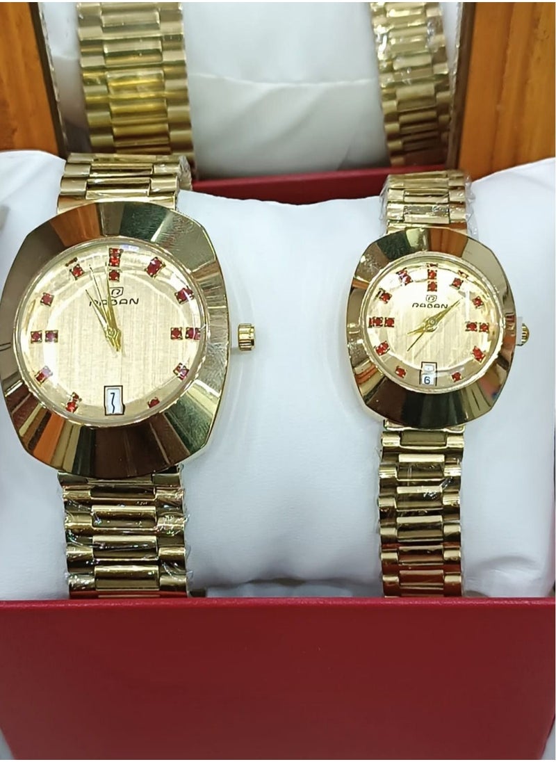 A pair of men's and women's watches, semi-arado - pzsku/ZB69F6ED7F4DE8F07BC6FZ/45/_/1692569923/1b88faab-20f5-4992-bc02-c62b505da474