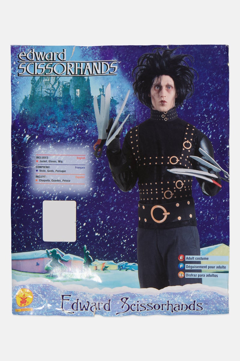 Rubies Edward Scissorhands Adult Costume, Black - Image 1