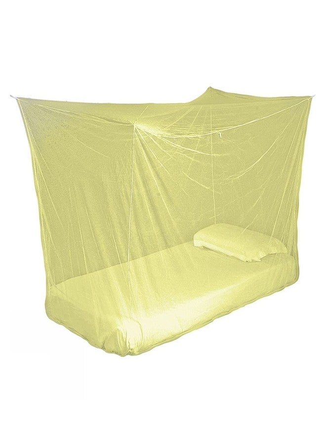 ANS Mosquito Net hdpe Plain Without Border Heavy Quality (Ivory (Light Yellow), 6.5 x 6.5 ft Double Bed King Size) - Image 4