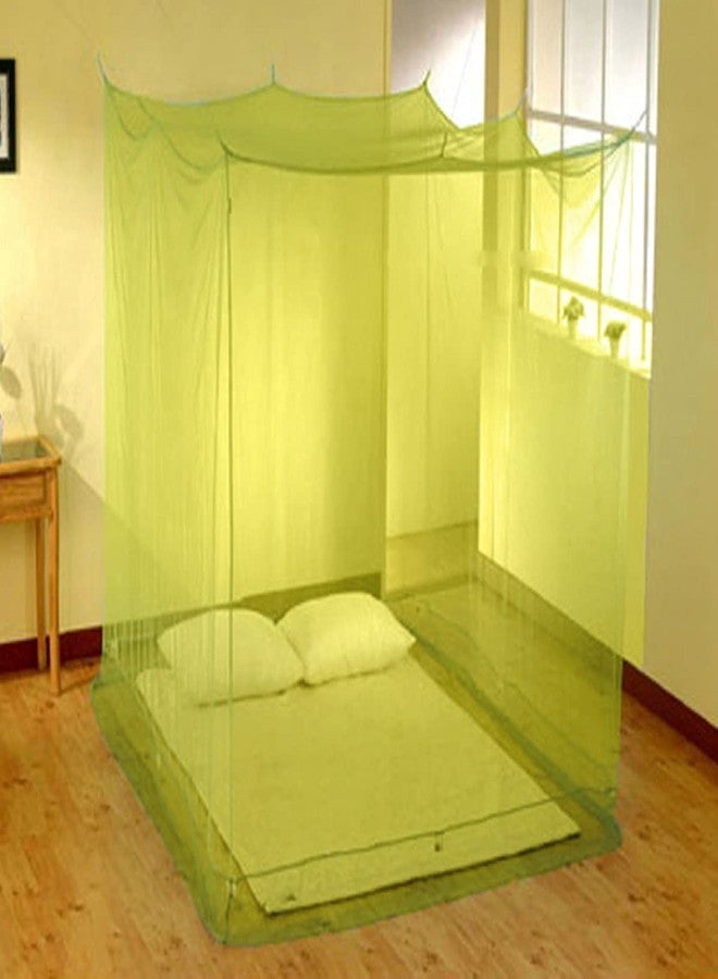 ANS Mosquito Net hdpe Plain Without Border Heavy Quality (Ivory (Light Yellow), 6.5 x 6.5 ft Double Bed King Size) - Image 3