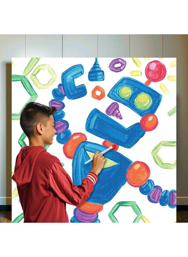 Crayola 3 ct. 8-oz. Washable Fingerpaint, Bright Colors - Image 3