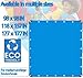 Ahpuhtan 118 x 157 Inch Bounce House Mat for Inflatable Bouncer Inflatable Water Slide Bounce House Pad for Outdoor Bouncy Castle Under Jump House Floor Underlayment PadOnly Mat Bounce House Not Include - Image 4