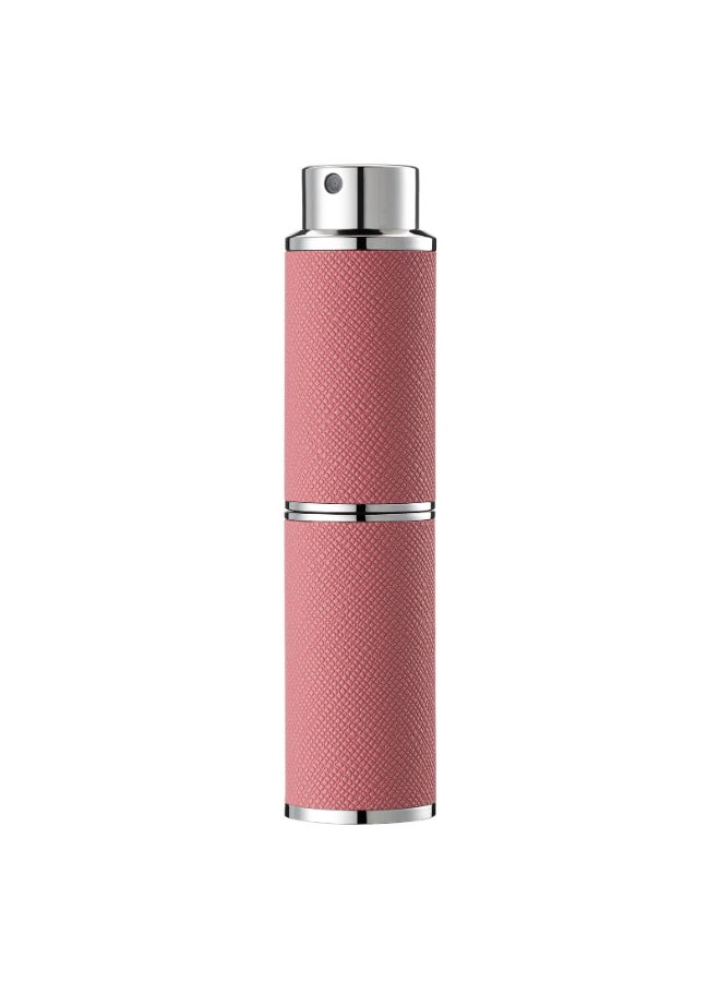owlyee Travel Perfume Bottle Refillable 8ML Leather Empty Mini Cologne Spray Atomizer Men Small Fragrance Sample Sprayer Portable Refill Travel Essentials Container with Pink - Image 2