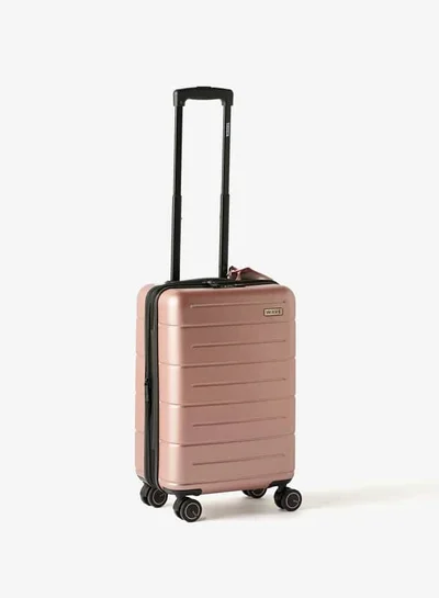 Wave Textured Hardcase Luggage Trolley Bag with Retractable Handle