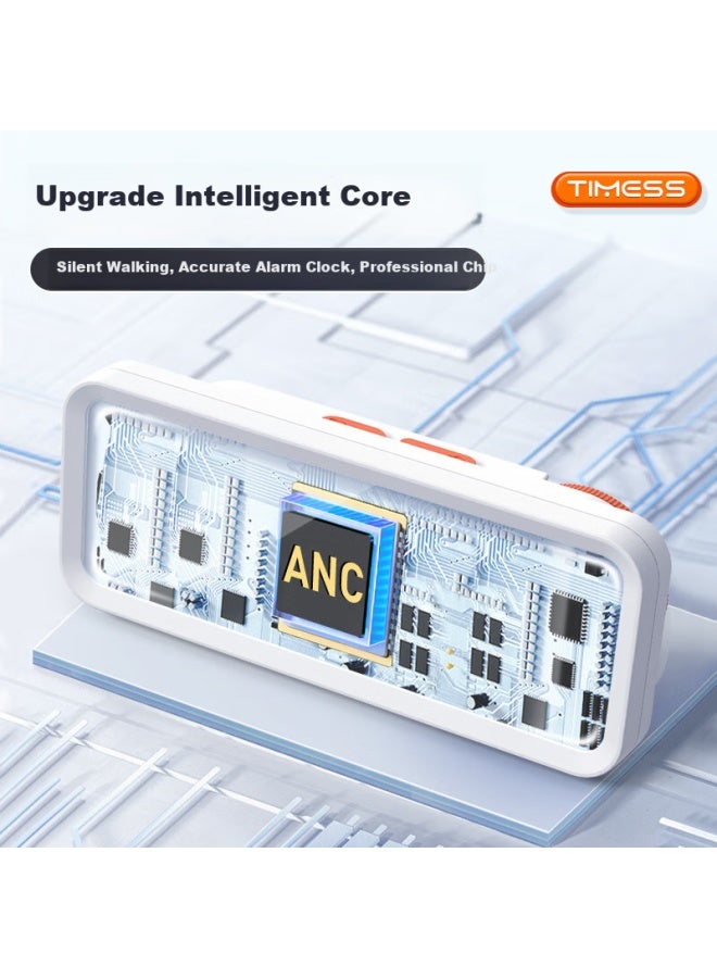 Timess Visual Timer 2-In-1 Alarm Clock For Students And Children, Wake-Up Self-Discipline Artifact New Multi-Function Charging Time Manager Silent Timer - Image 3