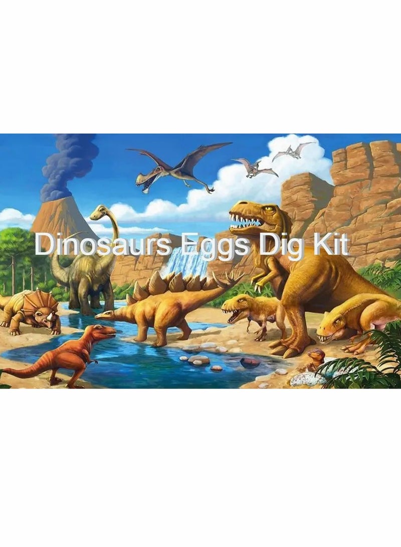 Dinosaur Eggs Dig Kit Archaeology-Dig up, Science u0026 Educational Toys make Great Kids Activities - Image 3
