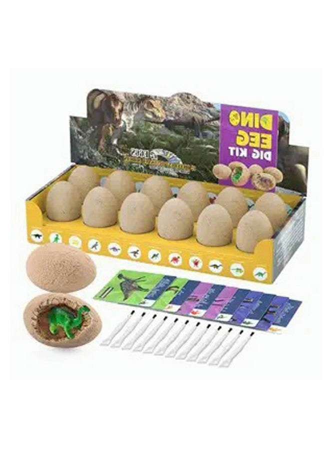 Dinosaur Eggs Dig Kit Archaeology-Dig up, Science u0026 Educational Toys make Great Kids Activities - Image 1