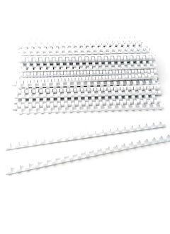 ATLAS 100-Piece Plastic Binding Combs 10mm Width White  - Image 2