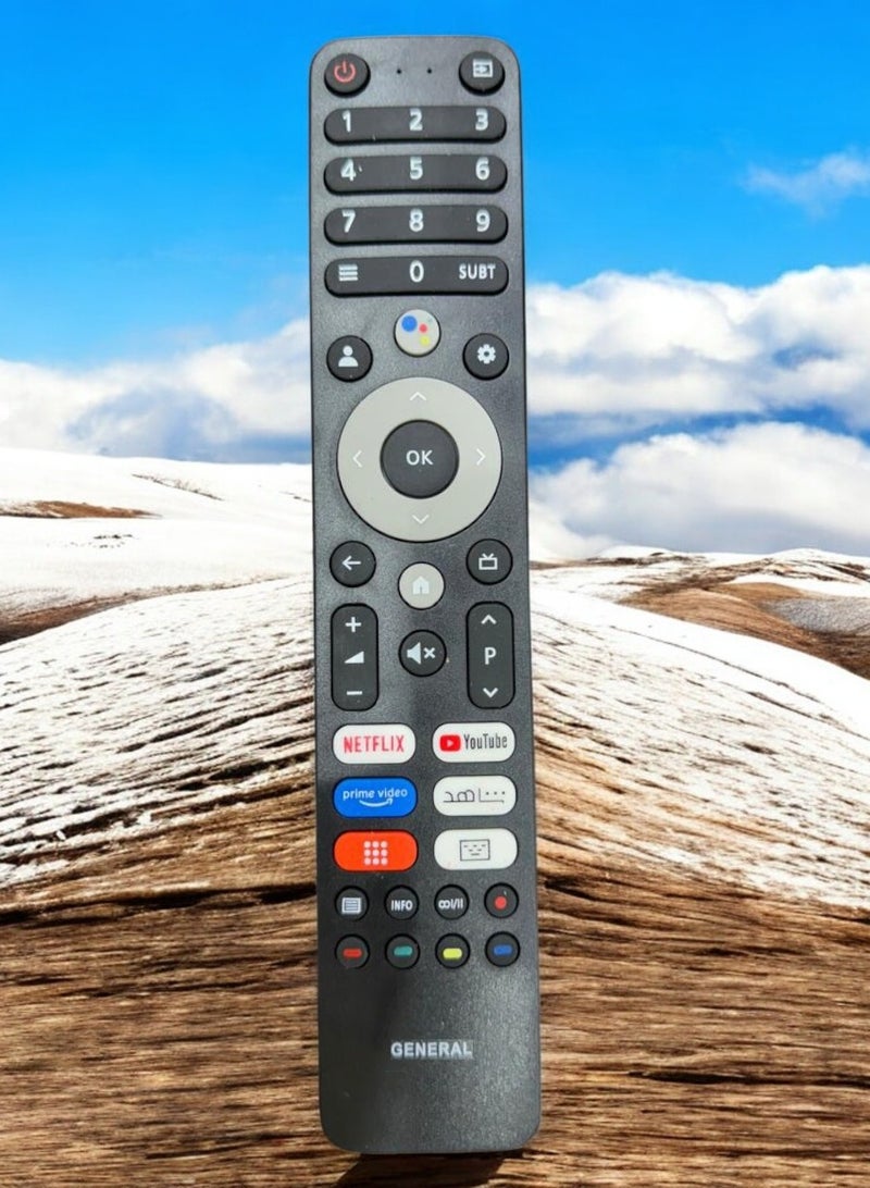 General Universal Smart TV Remote Control with Quick Access Buttons  - Image 1