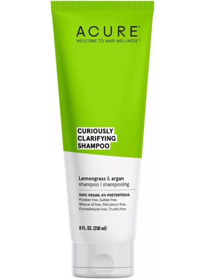 Acure Curiously Clarifying Shampoo - Lemongrass 236 Ml - Image 1