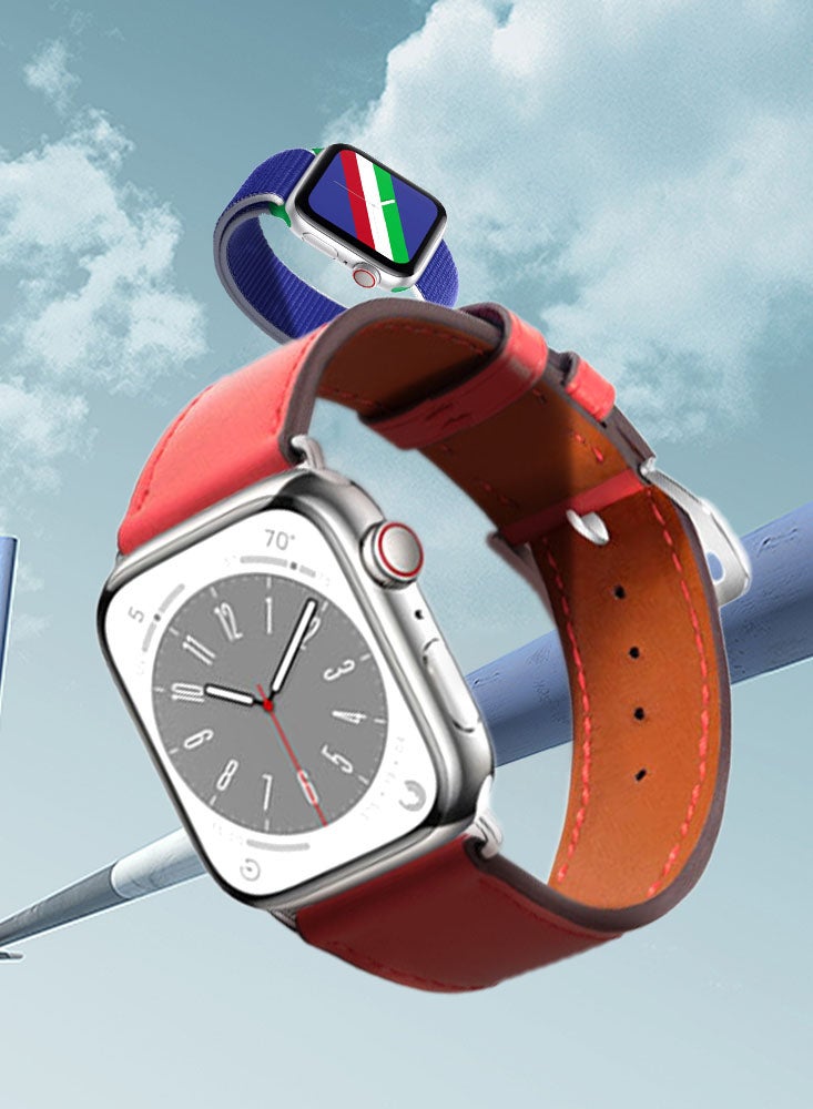 Perfii 5pcs Watch Bands Replacement for Apple Watch Strap Compatible with Apple Watch 42/41/40/38mm Series 10/9/8/7/6/5/4/SE - Image 2