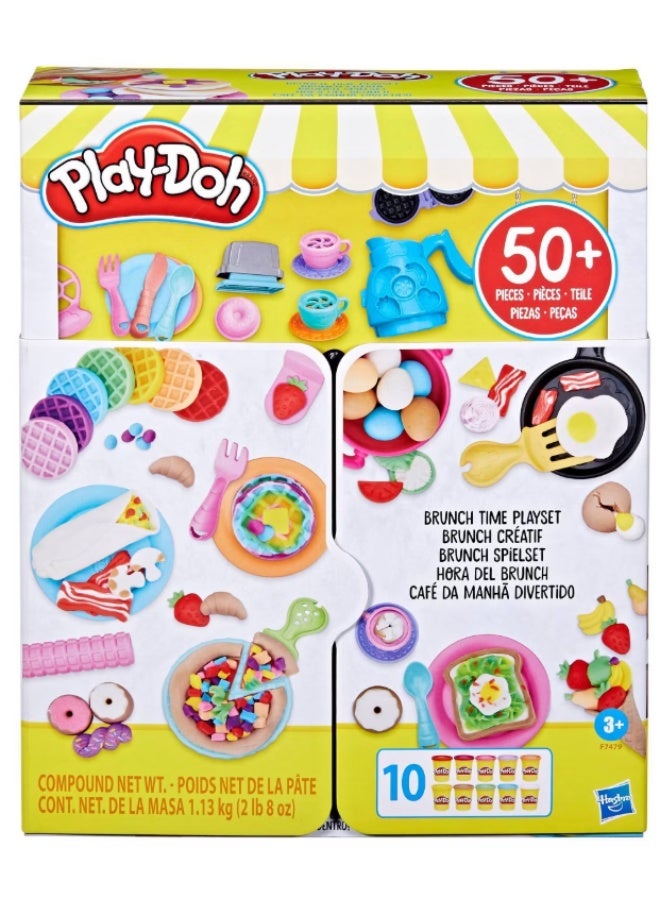 Play-Doh Brunch Time Playset 54-Piece Set - Image 1