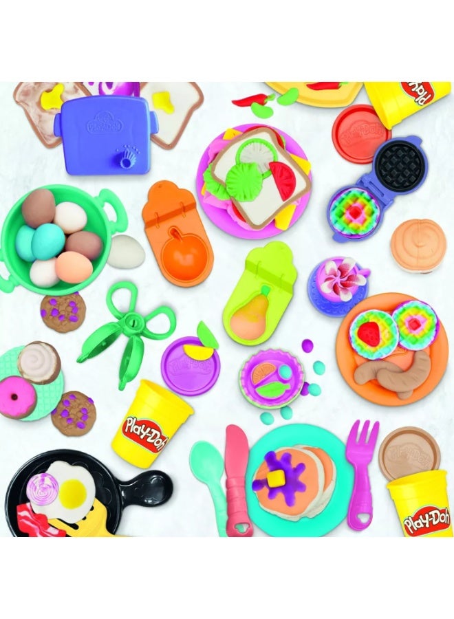 Play-Doh Brunch Time Playset 54-Piece Set - Image 4