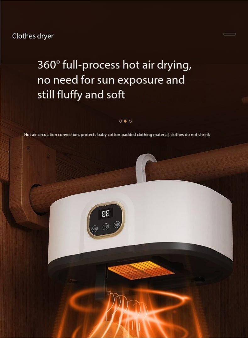 Portable Clothes Dryer for Laundry, Underwear, Towels, and Pet Clothing – Ideal for Travel, Camping, Apartments, Hotels, Dormitories, and RVs - Image 4