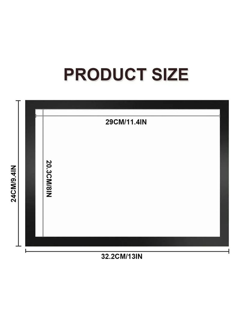 5-Piece Photo Frame with Magnetic PVC A4 Holder - Image 2