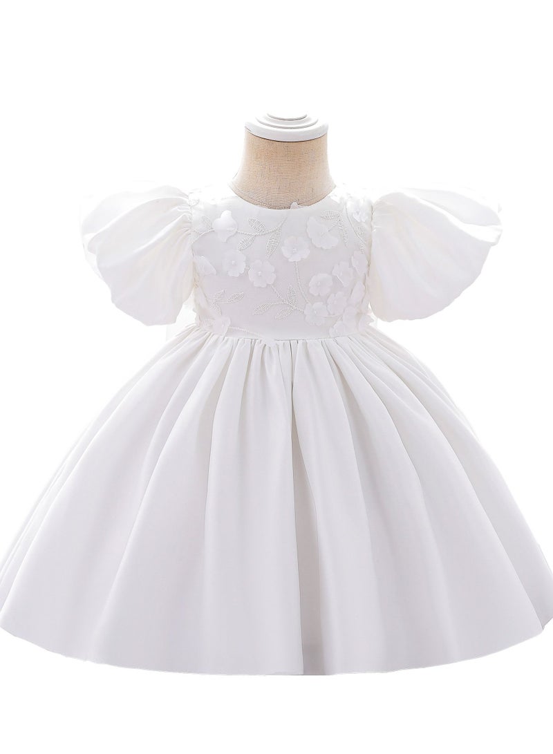 Loquat Princess Flower Cap Sleeve Maxi Dress - Image 1