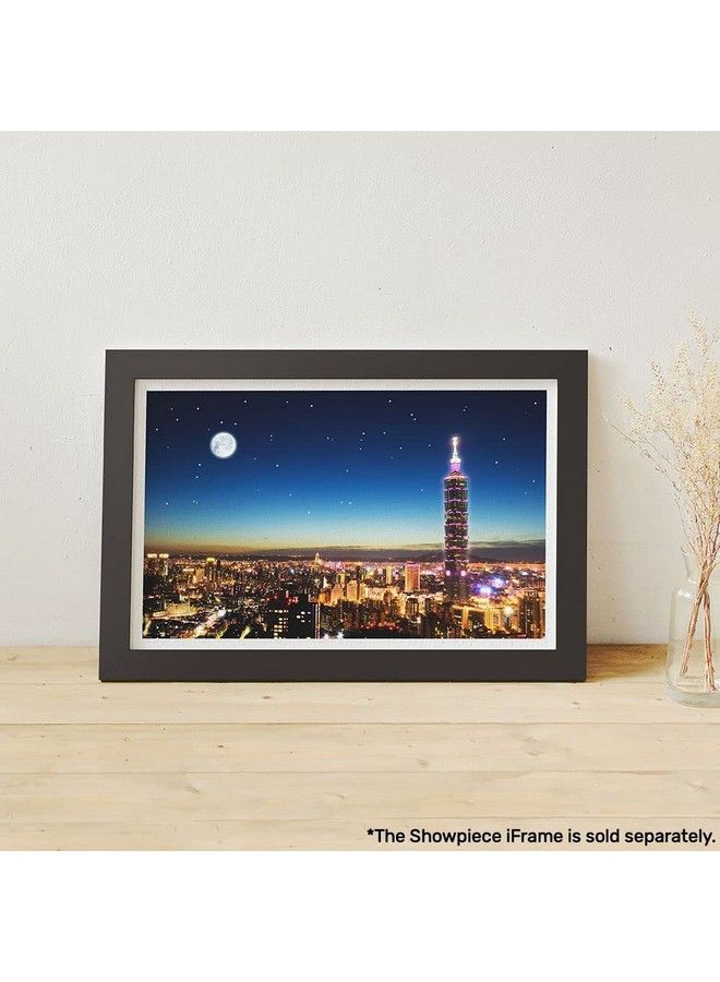 ألغاز جigsaw 1000 قطعة للبالغين أفق تايبيه تخزين سهل تداخل مريح بلاستيك بدون حاجة للصمغ [H1719] - Image 3