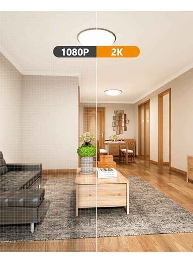 IMOU DK2 2K Indoor Security Camera, 360° WiFi Smart Camera with Human Detection, Abnormal Sound Alerts, Night Vision, Smart Tracking & Baby Monitor Mode - Image 3