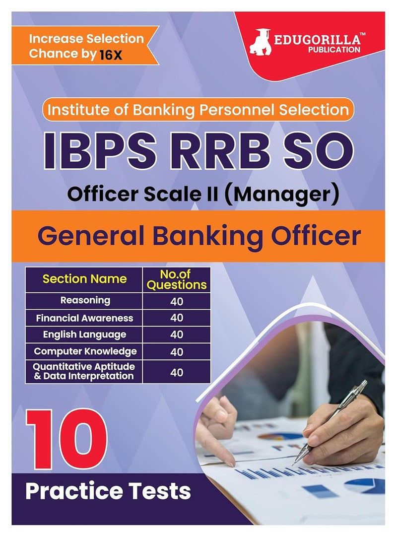 IBPS RRB SO General Banking Officer Scale 2 Exam 2024 (English Edition) - 10 Full Length Practice Tests including Hindi and English Language Test (2400 MCQs) with Free Access to Online Tests  - Image 1