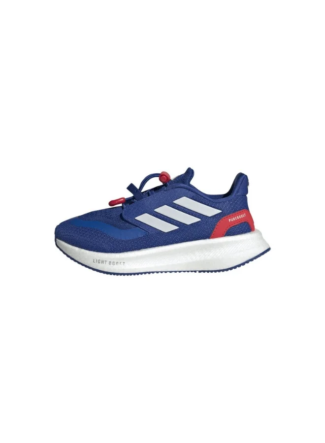 adidas Adidas Pureboost 5 K U Blue Running Shoes For Kids