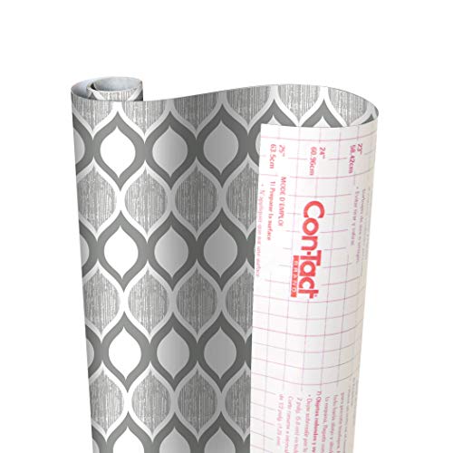 Con-Tact Creative Covering Self-Adhesive Vinyl Shelf and Drawer Liner, 18 x 20', Savoy Stone - Image 4