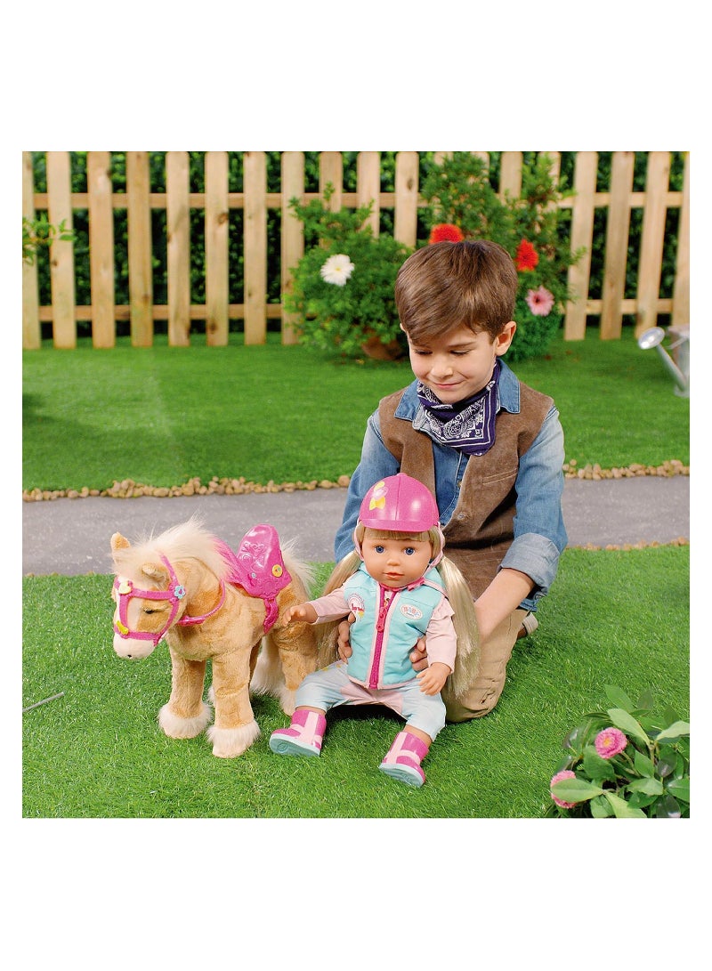 Baby Born My Cute Horse with saddle, bridle and pins - Image 2