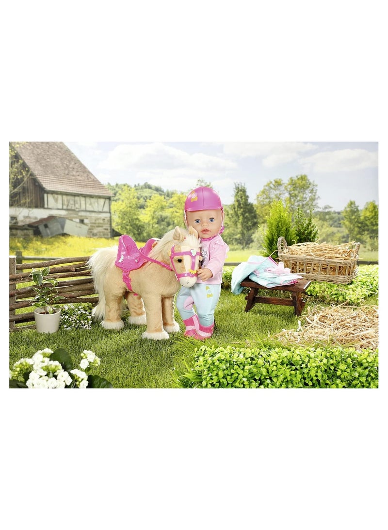 Baby Born My Cute Horse with saddle, bridle and pins - Image 4