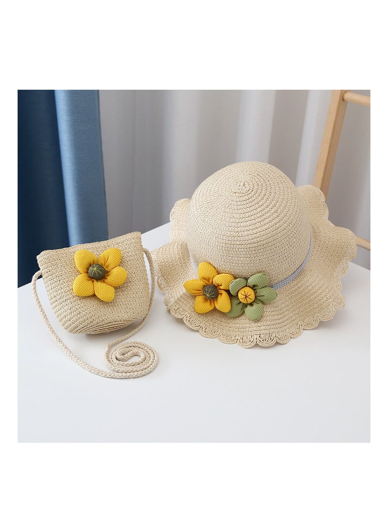 KUYING - New Children's Sunshade Hat Set - Image 1