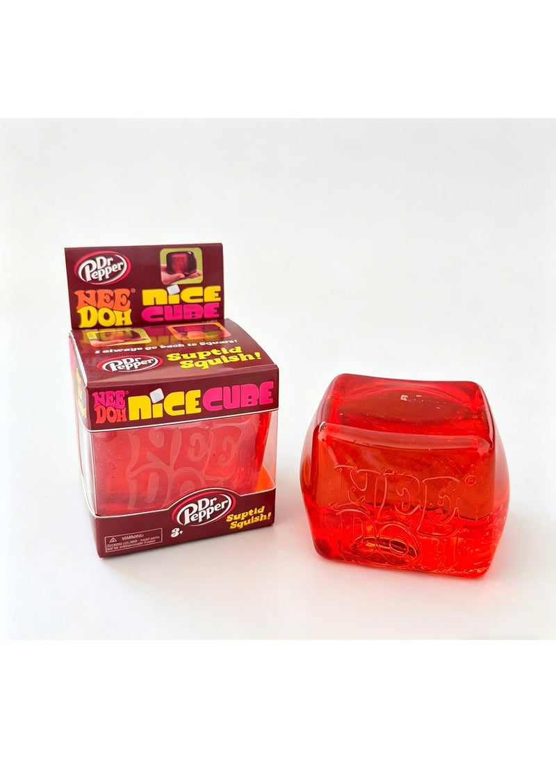 نيدوه مكعب ني-دو اللطيف من شيلينغ - لعبة عصر حسّية بقوام مميّز (صلب فائق مع عصر سهل)، مكعب 2.25 بوصة - Image 1