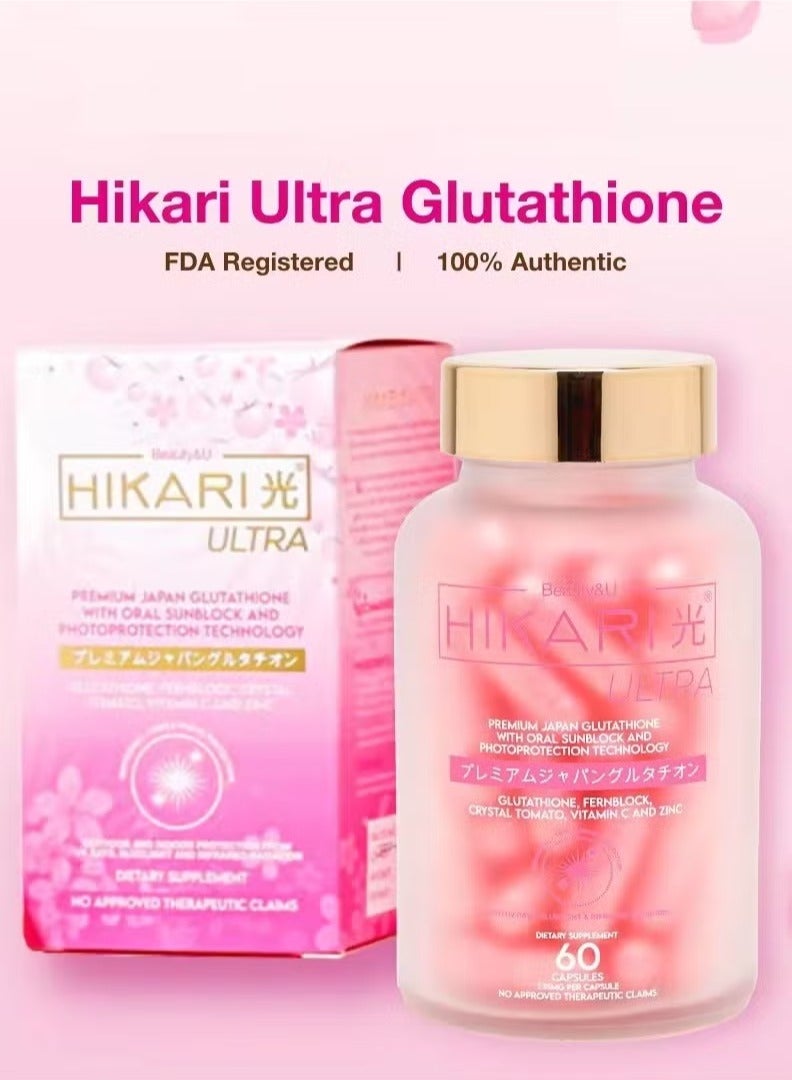 hikari ultra glutathione review Hikari Ultra Glutathione 60 capsules | Best Price KSA