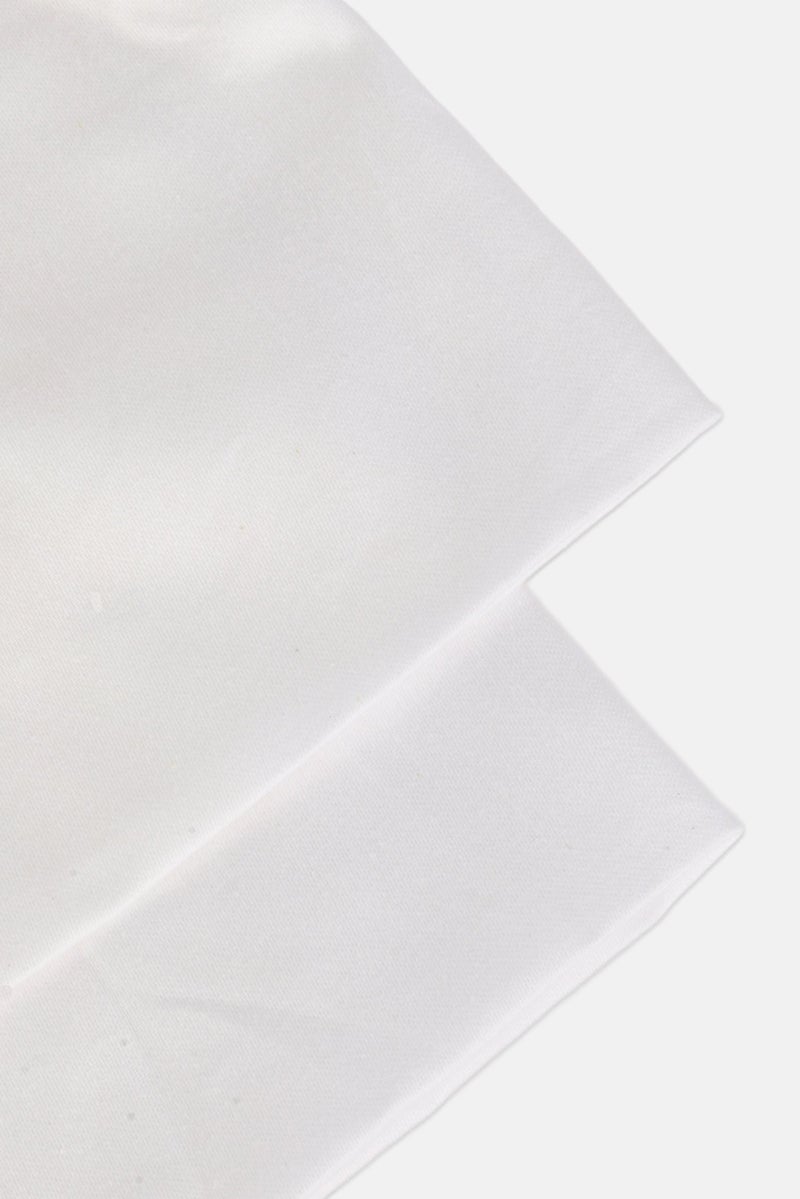 NINE WEST Queen Size Solid Duvet Cover 200 x 200 cm, White - Image 3