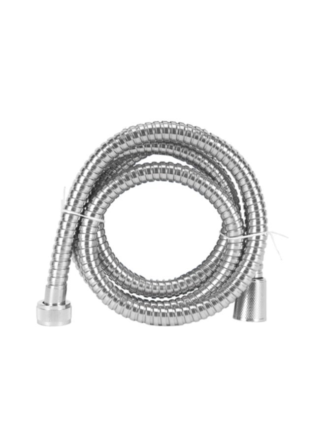 Epsilon Shower Hose EPSBA1528 - 1.5 Meter Flexible Stainless Steel Hand Shower Hose, Corrosion Resistant Leak-Proof Hose for Shower Head, Health Faucet & Bathroom Accessories - Silver - Image 5
