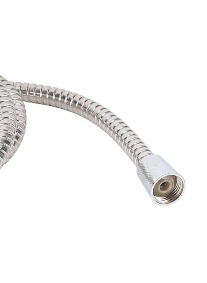 Epsilon Shower Hose EPSBA1528 - 1.5 Meter Flexible Stainless Steel Hand Shower Hose, Corrosion Resistant Leak-Proof Hose for Shower Head, Health Faucet & Bathroom Accessories - Silver - Image 4
