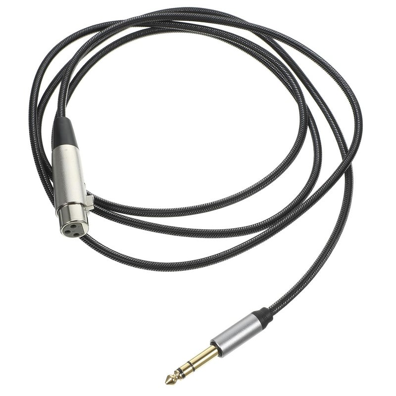 35mm Male To XLR Female 3 Pin Microphone Cable 2m For Audio Mixer Speaker Connection - Image 1