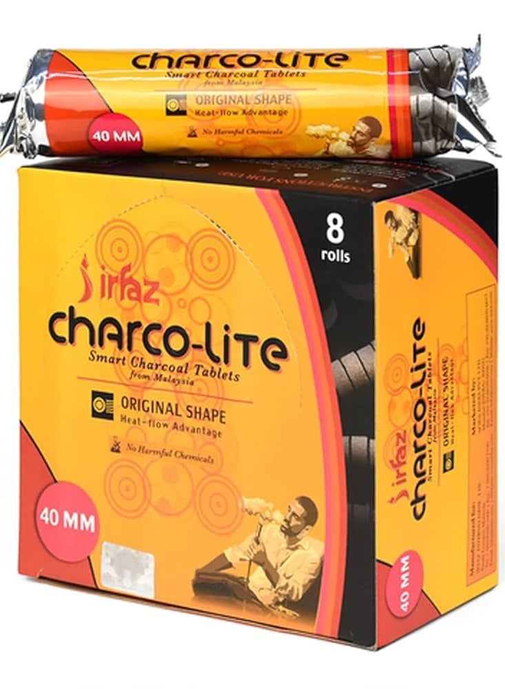 irfaz 80-Piece Charco Lite Smart Charcoal Tablets Black  - Image 1
