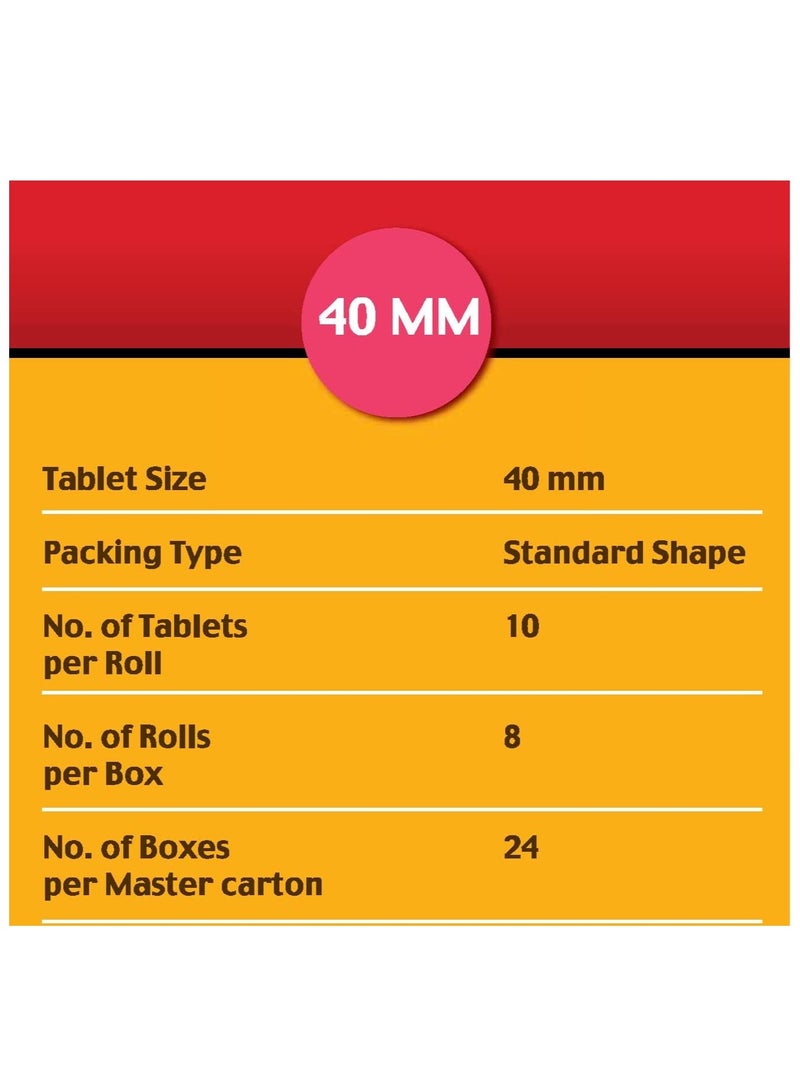 irfaz 80-Piece Charco Lite Smart Charcoal Tablets Black  - Image 4