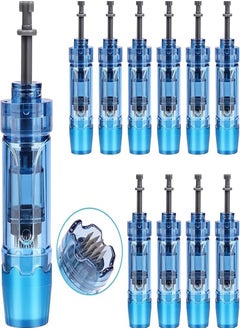دي آر. بن عبوة من 10 خراطيش إبرة قلم Dr.Pen Microneedle - متوافقة مع طرازات Dr.Pen A9 وA11 وA8S وM8S، قطع غيار يمكن التخلص منها مع حربة (36 إبرة)  - Image 1