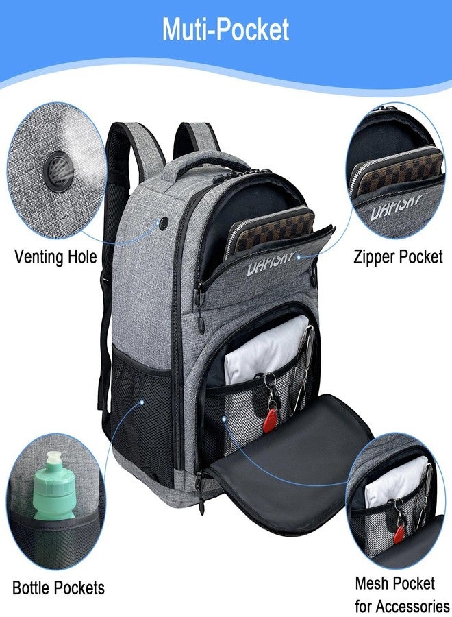 DAFISKY Bowling Ball Bag 2 Ball Bowling Backpack Fit Single or Two Balls with Shoe Compartment & Portective Foam Holder,Fits Shoes Up to Us Size 16 - Image 5