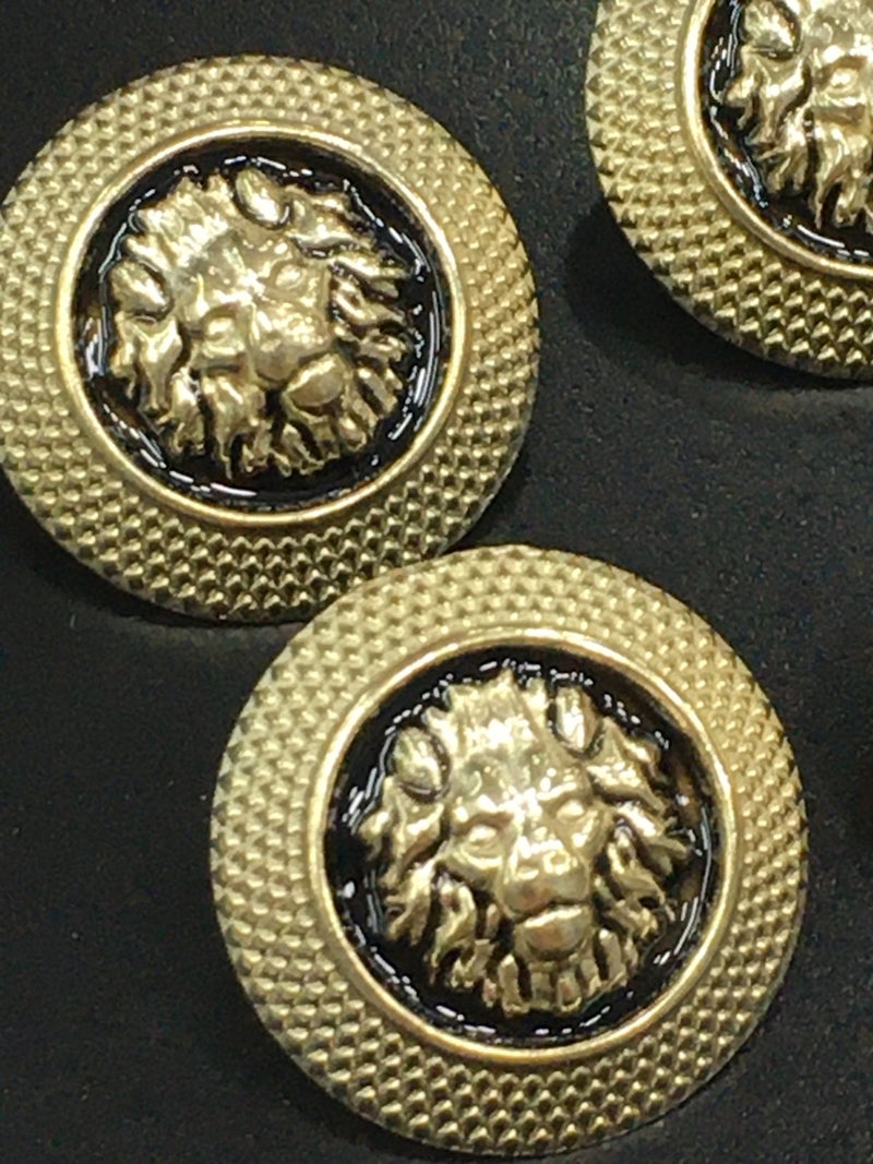 Karan Tuhafiye Karan Haberdashery Trench Coat and Jacket Button Lion Model Set 6 Piece Set - Image 2
