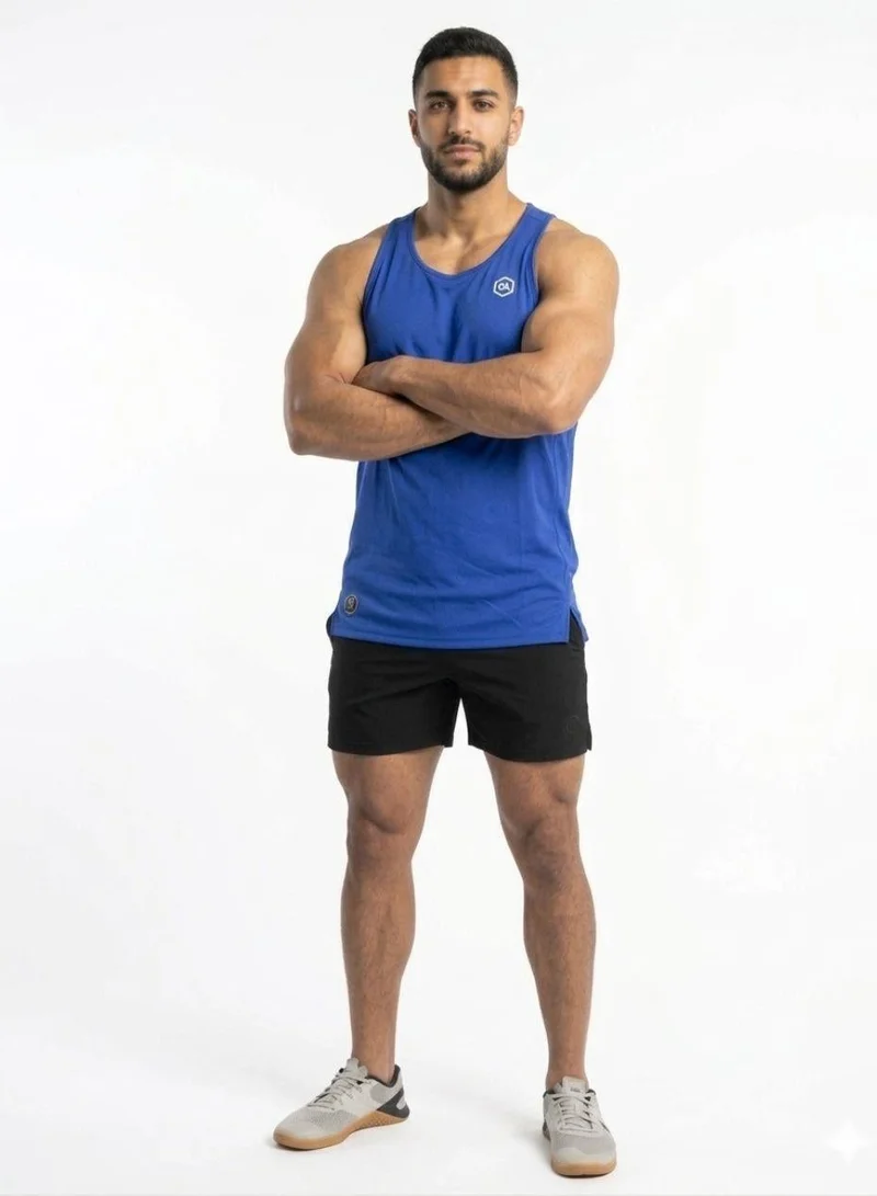 Prima Ace Blue Men's Tank Top Workout Lightweight Gym Dry Fit Blue for Men | Best Price UAE