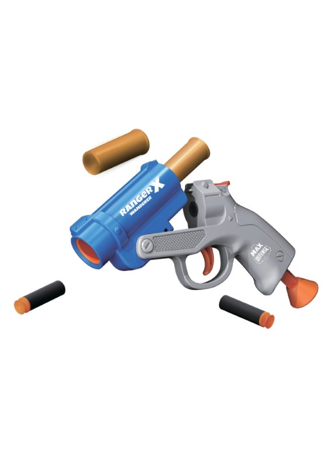 Max Defense Ranger X - Wanderer Shell Eject Action Blaster | 3X Eva Bullets | 3X Shell Castings | Age 3+ - Image 2
